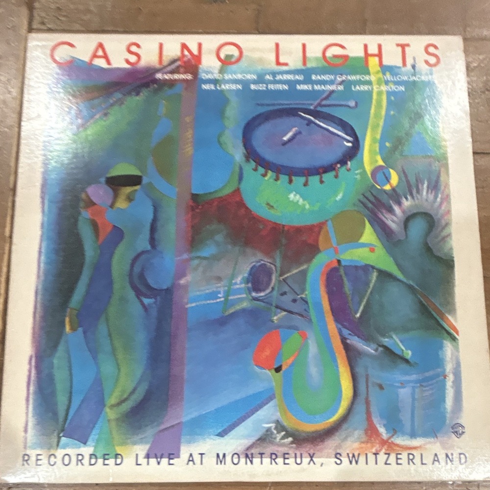 Casino Lights Live at Montreux Switzerland 12" LP 33 RPM 1982 Warner 1-23716